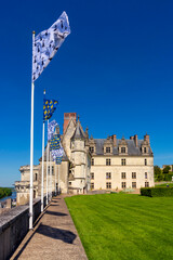 Chateau renaissance d'Amboise. Indre et Loire. Centre Val de Loire. France