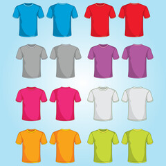 set of t shirts