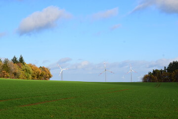 Herbstlandschaft bei Landkern