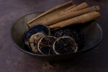 The Smell of Christmas, Cinnamon Stick and Dried Lemon