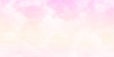 sun and cloud background with a pastel colored