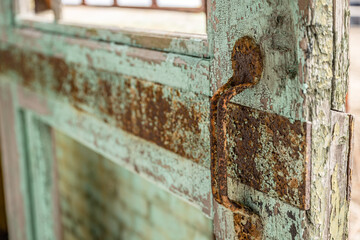 old rusty door