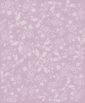 Background with large flowers, daisies, leaves, bunches of flowers,, butterflies, , baby fashion, rapport print, clothing art, pink background , white flowers, stamp, art, 
