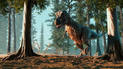 T rex jungle © allvision