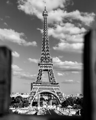 The Eiffel Tower in Black & White