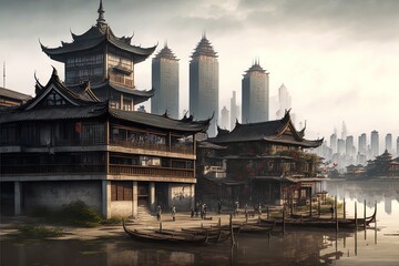 Cityscape Of Wuxi