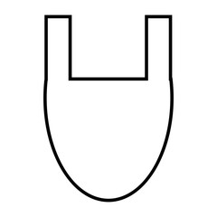 Apron, chef apron, cleaning apron icon