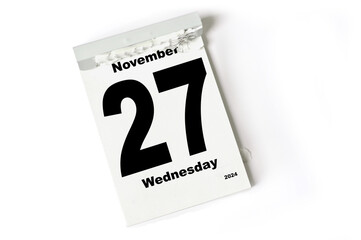 27  November 2024