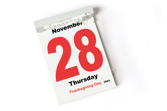 28  November 2024 Thanksgiving Day