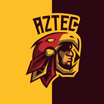 aztec logo, esport logo, gaming logo, logo team, aztec