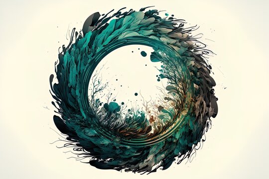 Abstract Circle