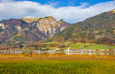 Herbststimmung am Wolfgangsee im Salzkammergut