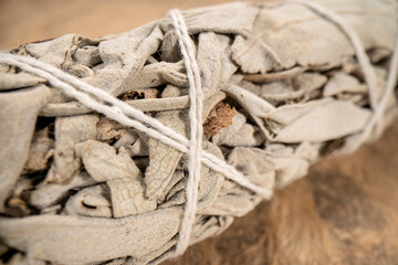textured bark paper, macro shot with a selective focus, aromatherapy concept