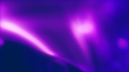 Colorful pink liquid shifting lines shapes - hi-tech digital background - abstract 3D illustration