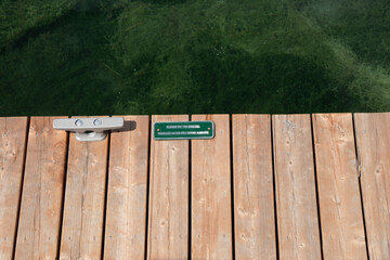 Fototapeta premium Pay on arrival at the dock