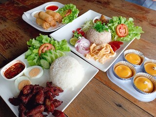 Fried Rice with Shrimp Paste