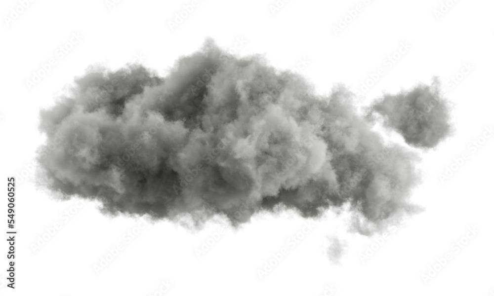 Fototapete darkness cloud fluffy shape transparent backgrounds special effect 3d rendering png file