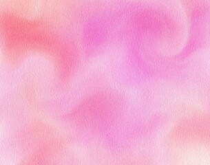 Pink Watercolor Background Texture