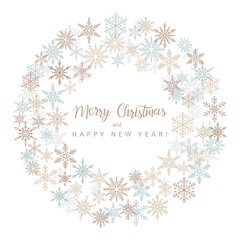 Merry Christmas and Happy New Year greetings