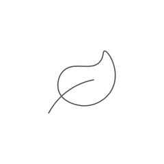 Leaf Icon, Plant Icon Vector Illustration Eps10