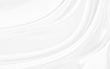 White gray satin texture that is white silver fabric silk background with beautiful soft blur pattern natural.