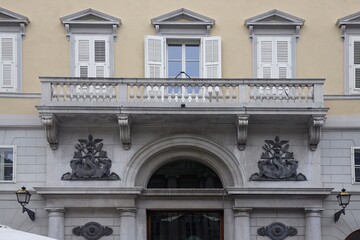 Fototapeta na wymiar Piazza Verdi Trieste