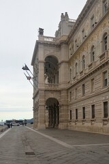 Fototapeta premium Trieste Piazza Unità d'Italia