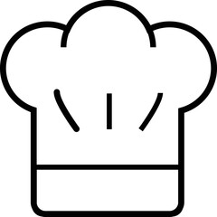 Linear Icon Kitchen Set Chef Hat