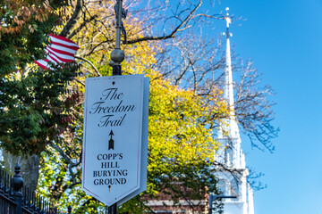 Freedom Trail Sign