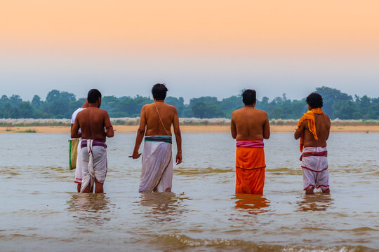 People worshiping for their father after death.