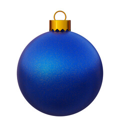 Blueberry blue christmas tree ball