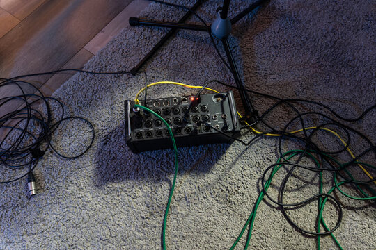 Digital equipment of music recording studio