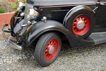 old timer close up in funchal