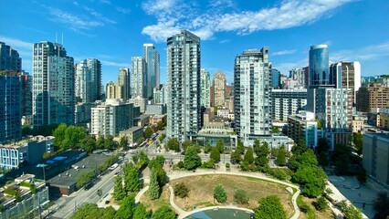 city Vancouver cityscape view British Columbia housing crisis real estate