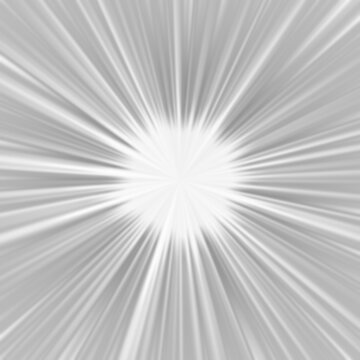 intensa esplosione di energia su sfondo trasparente in sfumature du grigio - nucleo di una stella