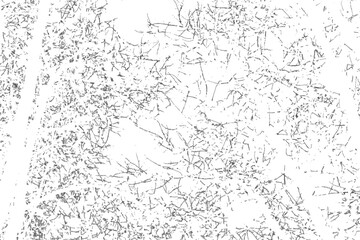 Dash and dot messy on transparent background