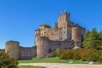Fototapeta na wymiar Castle of Loarre, Aragon, Spain