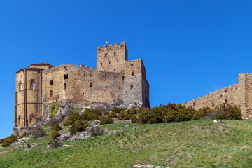 Fototapeta premium Castle of Loarre, Aragon, Spain