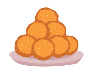 flat jamuns design