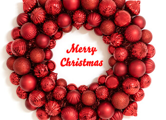 Merry Christmas Holiday Greeting Card Background
