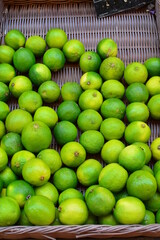 limes in market basket