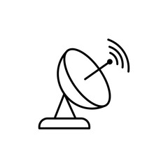 Antenna icon, vector illustration. Flat design style. vector antenna icon illustration isolated on white, antenna icon Eps10. antenna icons graphic