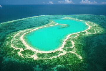 Obraz premium coral reef in the sea