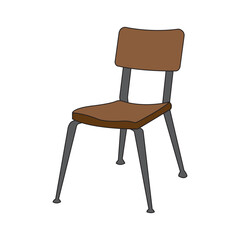 chair icon logo vector design template