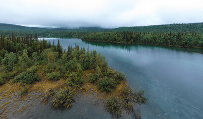 lake in autumn