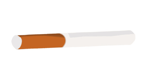 cigarette isolated on white