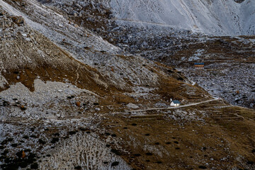 Tre Cime de Laveredo, Dolomity, Włochy, Italy, Tyrol, Alpy, góry © Daniel Folek
