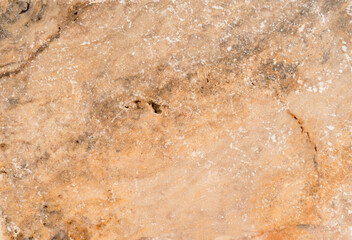Travertine scabos texture background. Traventine stone slab. Large photography.