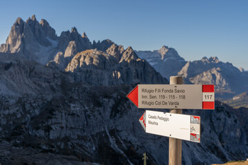 Tre Cime de Laveredo, Dolomity, Włochy, Italy, Tyrol, Alpy, góry © Daniel Folek