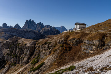Tre Cime de Laveredo, Dolomity, Włochy, Italy, Tyrol, Alpy, góry © Daniel Folek